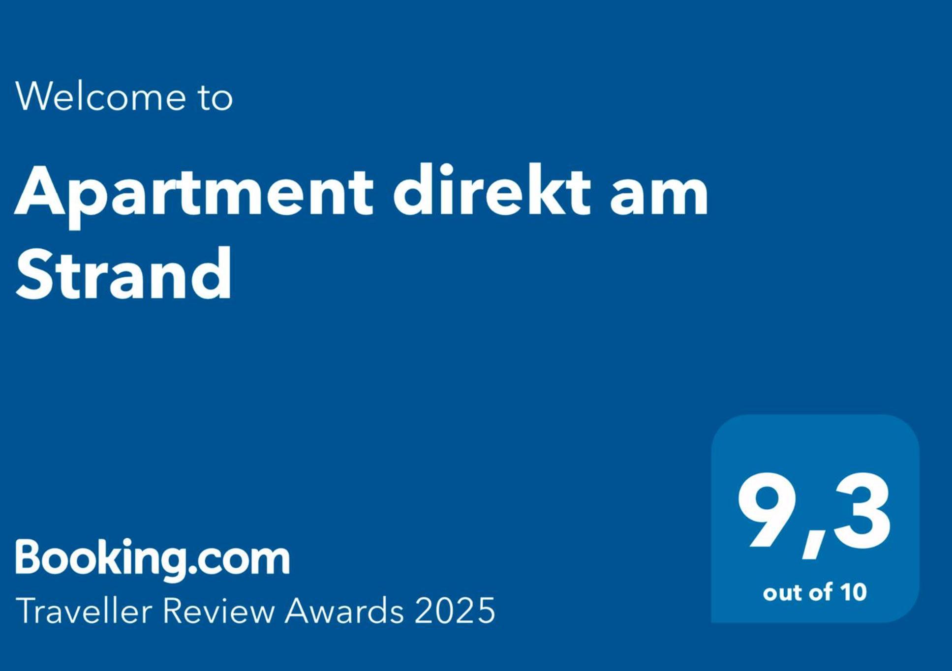 Apartment Direkt Am Strand 블랑스 외부 사진